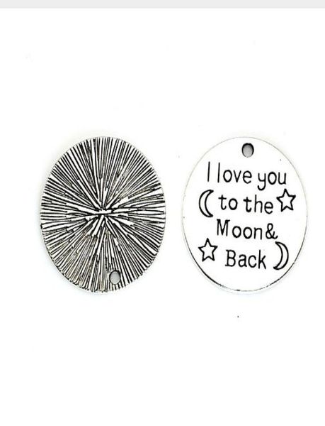 100pcs antique silver i love you to the moon and back charms pendants 25mm1781474, Bronze;silver
100pcs antique silver i love you to the moon and back charms pendants 25mm1781474, Bronze;silver