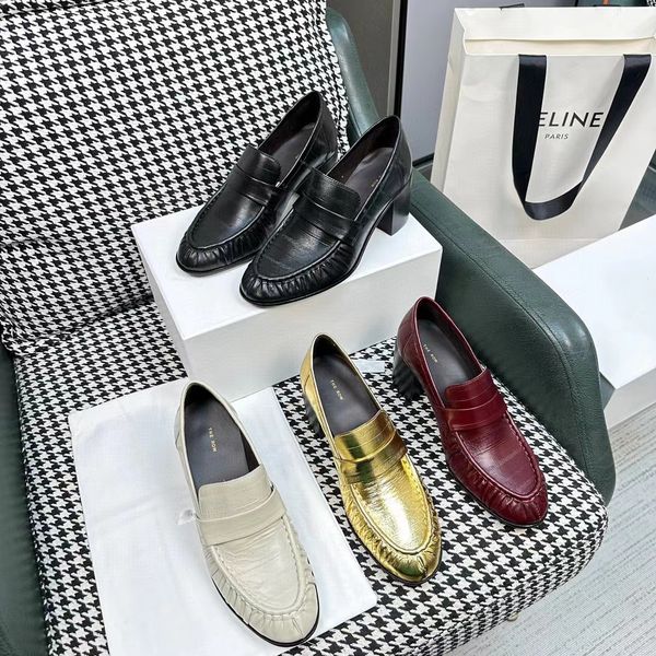 soft loafers luxury designer women canal loafers rai leather loafer pumps the row loafers shoes fashion elegant straps kitten outdoors heels, Black
soft loafers luxury designer women canal loafers rai leather loafer pumps the row loafers shoes fashion elegant straps kitten outdoors heels, Black