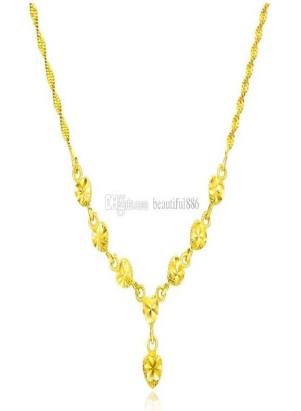 new luxury gold color women necklace heart design ladies link chain jewelry accessories necklaces female romantic wedding pendant 4495520, Silver
new luxury gold color women necklace heart design ladies link chain jewelry accessories necklaces female romantic wedding pendant 4495520, Silver