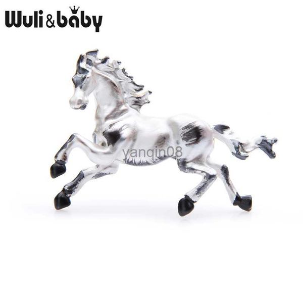 pins brooches wuli baby white black enamel horse brooches women men alloy steed animal brooch pins gifts hkd230807, Gray
pins brooches wuli baby white black enamel horse brooches women men alloy steed animal brooch pins gifts hkd230807, Gray
