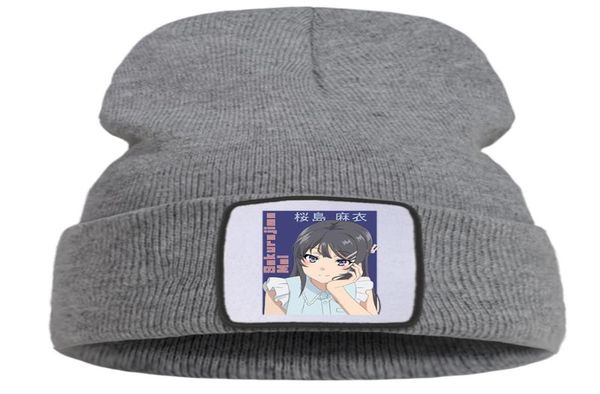 beanies men039s caps sakurajima mai kawaii anime winter knitted hats for men fashion manga cotton women039s beanie hat balac8011578
beanies men039s caps sakurajima mai kawaii anime winter knitted hats for men fashion manga cotton women039s beanie hat balac8011578