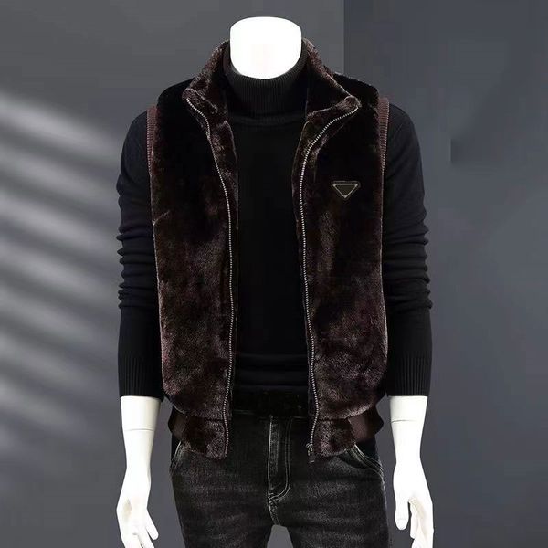 23ss men's vests sleeveless jacket men hooded warm thermal witnter faux fur vest male plush flannel coat fluffy fleece waistcoat autumn, Black;white
23ss men's vests sleeveless jacket men hooded warm thermal witnter faux fur vest male plush flannel coat fluffy fleece waistcoat autumn, Black;white