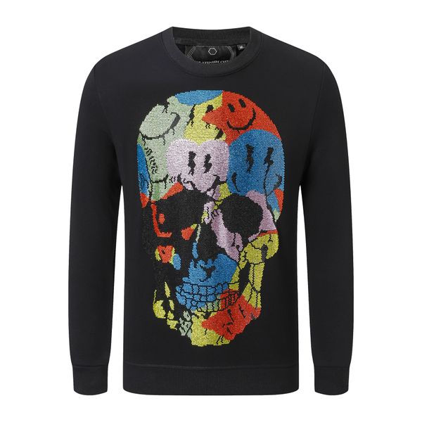 plein bear brand men's hoodies & sweatshirts warm thick sweatshirt hip-hop loose characteristic personality pp skull pullover rhineston, Black
plein bear brand men's hoodies & sweatshirts warm thick sweatshirt hip-hop loose characteristic personality pp skull pullover rhineston, Black