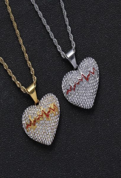 hip hop heartshaped pendant necklaces for men women luxury designer mens diamond gold chain necklace jewelry love gift1237144, Silver
hip hop heartshaped pendant necklaces for men women luxury designer mens diamond gold chain necklace jewelry love gift1237144, Silver