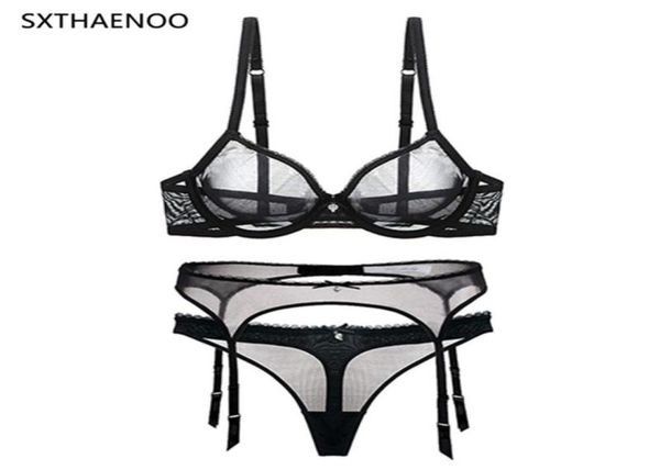 sxth aenoo lace mesh bra set with garter belt lingerie soft cup bralette panty see through sleepwear for women4234804, Red;black
sxth aenoo lace mesh bra set with garter belt lingerie soft cup bralette panty see through sleepwear for women4234804, Red;black