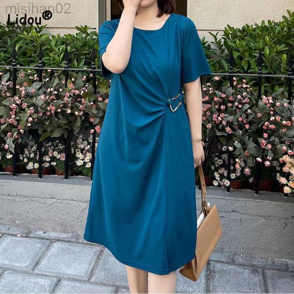 basic casual dresses casual o-neck blue green knitted midi dresses women's three-dimensional decoration pleated short sleeve pullover p, Black;gray
basic casual dresses casual o-neck blue green knitted midi dresses women's three-dimensional decoration pleated short sleeve pullover p, Black;gray