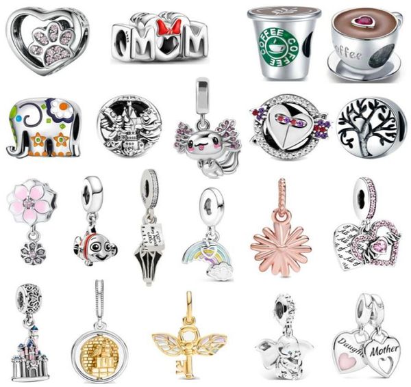 new s925 sterling silver bead charm beaded original fit bracelet pendant fashion trend classic diy ladies mom jewelry exquisite gift1756997, Bronze;silver
new s925 sterling silver bead charm beaded original fit bracelet pendant fashion trend classic diy ladies mom jewelry exquisite gift1756997, Bronze;silver