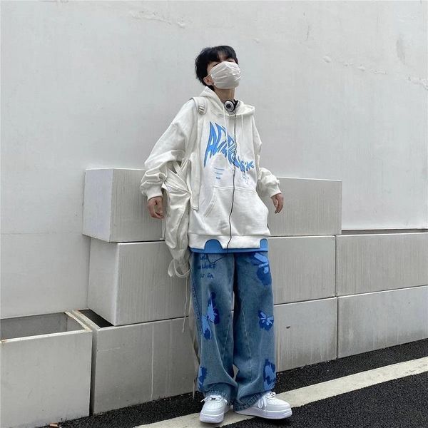 men's hoodies hip-hop harajuku punk street warm sweater loose casual letter printing hooded round neck sports jacket y2k, Black
men's hoodies hip-hop harajuku punk street warm sweater loose casual letter printing hooded round neck sports jacket y2k, Black