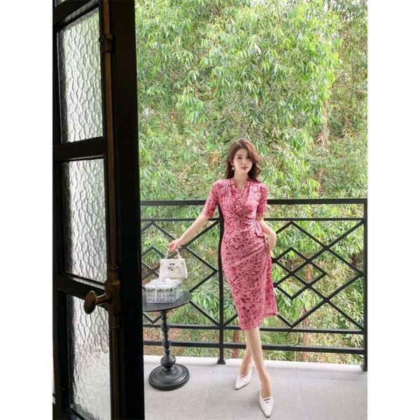 item title floral dress for women summer pure desire french tea break platycorus pink high end feeling, Black;gray
item title floral dress for women summer pure desire french tea break platycorus pink high end feeling, Black;gray