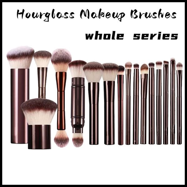 hourglass makeup brushes set - whole series powder blush eye shadow crease concealer brow liner smudger dark-bronze metal handle cosmetics b
hourglass makeup brushes set - whole series powder blush eye shadow crease concealer brow liner smudger dark-bronze metal handle cosmetics b