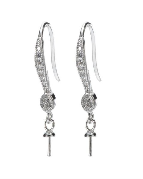 hook earring settings for drop pearls zircon 925 sterling silver earrings diy make finding 5 pairs8781293, Slivery;crystal
hook earring settings for drop pearls zircon 925 sterling silver earrings diy make finding 5 pairs8781293, Slivery;crystal