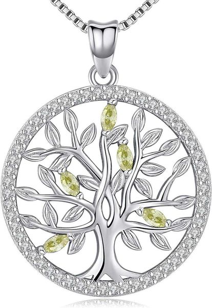 aniu birthstone-necklace for women solid sterling silver family tree-of-life-pendant crystal gemstone charm jewelry birthday gift mom wife g
aniu birthstone-necklace for women solid sterling silver family tree-of-life-pendant crystal gemstone charm jewelry birthday gift mom wife g