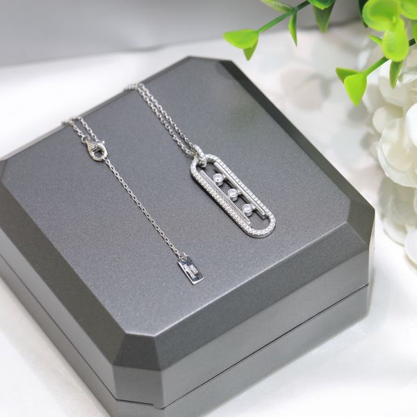 selling sliding necklaces with full diamond hollowed out pendants, long sweaters, chain chains, bone chain accessories, as a gift for your f, Silver
selling sliding necklaces with full diamond hollowed out pendants, long sweaters, chain chains, bone chain accessories, as a gift for your f, Silver