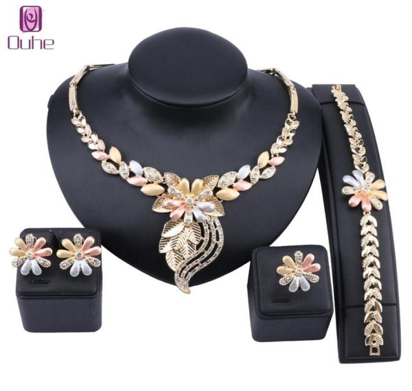 african jewelry set flower necklace bracelet dubai gold crystal jewelry set for women wedding party bridal earrings ring set7277823, Slivery;golden
african jewelry set flower necklace bracelet dubai gold crystal jewelry set for women wedding party bridal earrings ring set7277823, Slivery;golden