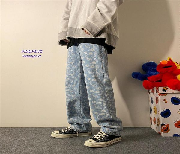 men039s graphic printing summer straight jeans man korean fashion hip hop joggers male loose denim pants clothing4460030, Blue
men039s graphic printing summer straight jeans man korean fashion hip hop joggers male loose denim pants clothing4460030, Blue