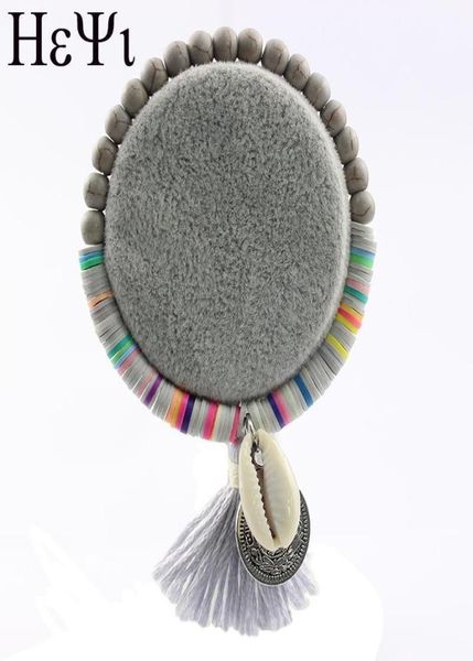 bangle fashion colorful natural stone handmade bracelet with tassels pendant shell jewel girl15327869, Black
bangle fashion colorful natural stone handmade bracelet with tassels pendant shell jewel girl15327869, Black