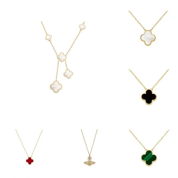 numerous styles fashion men and women necklace chain clover necklace stainless steel designer letter necklaces pendant jewelry accessories, Black
numerous styles fashion men and women necklace chain clover necklace stainless steel designer letter necklaces pendant jewelry accessories, Black