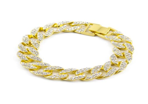 hip hop iced out rhinestone bracelets bangle mens gold filled miami cuban link 8 inch chains for man fashion jewelry 1233469, Golden;silver
hip hop iced out rhinestone bracelets bangle mens gold filled miami cuban link 8 inch chains for man fashion jewelry 1233469, Golden;silver