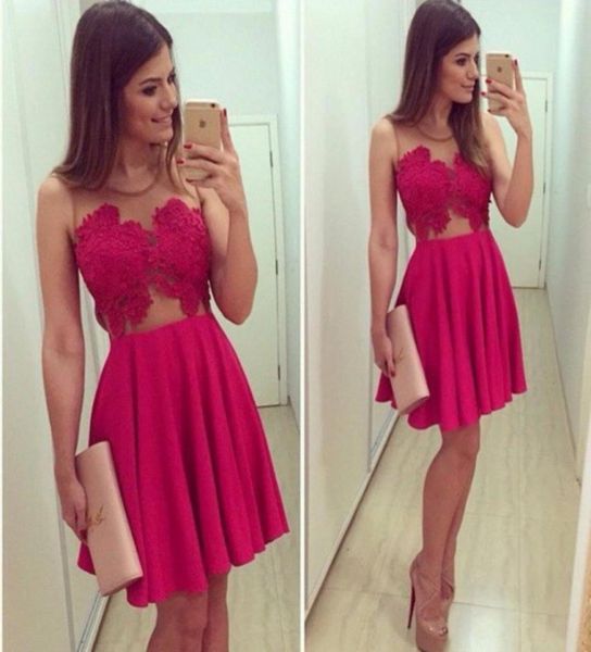 2017 new short party dresses sheer crew aline applique mini parti gowns luxury open back special women sleeveless cocktail dresse2513783, Black
2017 new short party dresses sheer crew aline applique mini parti gowns luxury open back special women sleeveless cocktail dresse2513783, Black