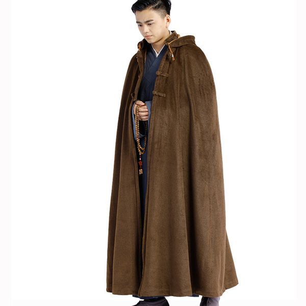 men's trench coats autumn winter men cloak keep warm mens hooded vintage long coat horse riding outerwear male capes raincoat 230804, Tan;black
men's trench coats autumn winter men cloak keep warm mens hooded vintage long coat horse riding outerwear male capes raincoat 230804, Tan;black