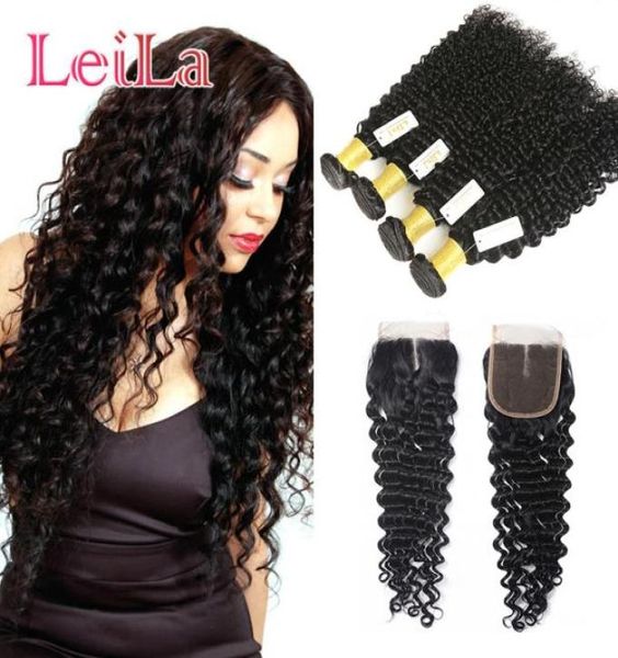 virgin hair deep wave 4 bundles with closure indian unprocessed human hair weft curly middle three part lace closure3393876, Black;brown
virgin hair deep wave 4 bundles with closure indian unprocessed human hair weft curly middle three part lace closure3393876, Black;brown