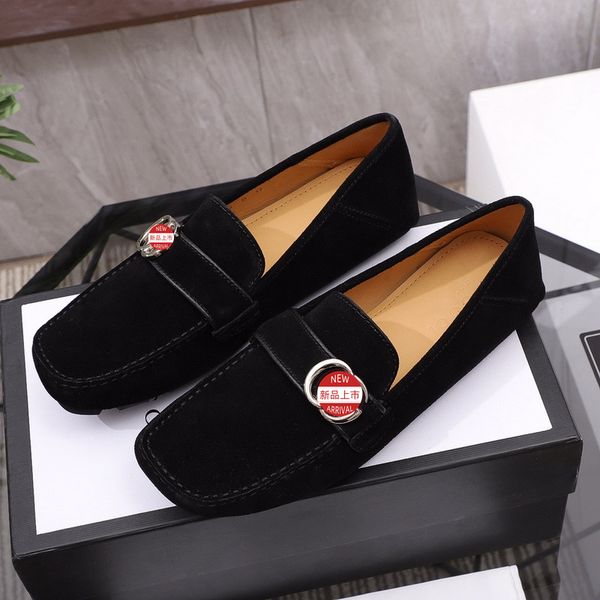r fashion luxurious suede leather designer loafers moccasin casual men oxfords shoes male fashion pointed toe man shoe size 38-46, Black
r fashion luxurious suede leather designer loafers moccasin casual men oxfords shoes male fashion pointed toe man shoe size 38-46, Black
