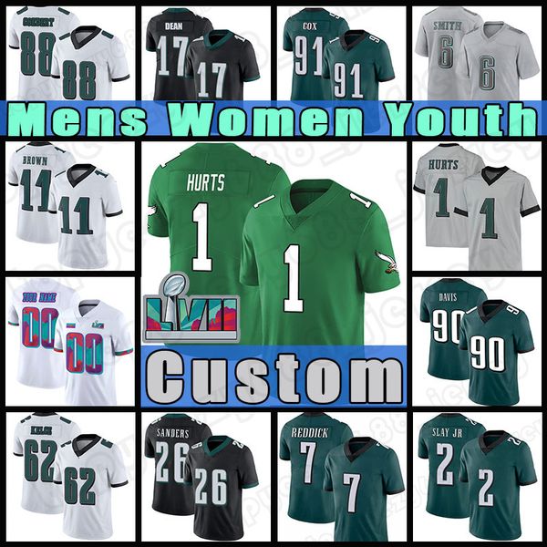 jalen hurts football jerseys devonta smith a.j. brown darius slay jr philadelphias eagles nolan smith mailata jason kelce d'andre swift, Black;red
jalen hurts football jerseys devonta smith a.j. brown darius slay jr philadelphias eagles nolan smith mailata jason kelce d'andre swift, Black;red