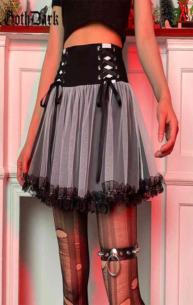 goth dark mall gothic mesh aline mini skirts egirl punk lace up patchwork women high waist skirt alternative clothing emo2598277, Black
goth dark mall gothic mesh aline mini skirts egirl punk lace up patchwork women high waist skirt alternative clothing emo2598277, Black