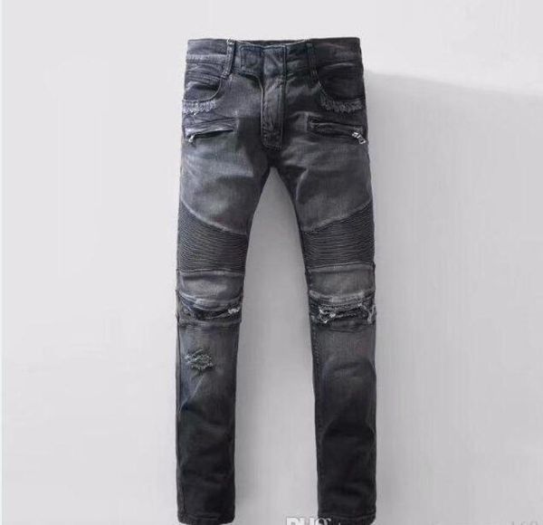 new fashion designer distressed ripped mens jeans motorcycle biker jeans causal hole denim pants streetwear mens jeans1271715, Blue
new fashion designer distressed ripped mens jeans motorcycle biker jeans causal hole denim pants streetwear mens jeans1271715, Blue