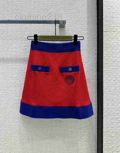 skirts designer spliced embroidery, blue border, red knitted skirt, casual, elegant, energetic, and girlish high waisted, slim a-line skirt, Black
skirts designer spliced embroidery, blue border, red knitted skirt, casual, elegant, energetic, and girlish high waisted, slim a-line skirt, Black