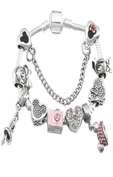 european glamour cartoon style bead bracelet for pandora style crystal snowflake pendant lady bangle jewelry6385531, Black
european glamour cartoon style bead bracelet for pandora style crystal snowflake pendant lady bangle jewelry6385531, Black
