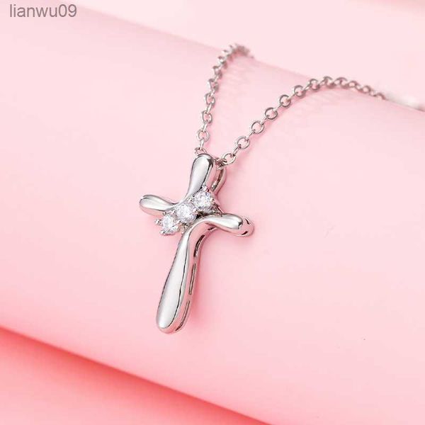 new arrival silver 925 sterling necklace for lady party accessories ethnic zircon cross pendant women jewelry with stones shiny l230704
new arrival silver 925 sterling necklace for lady party accessories ethnic zircon cross pendant women jewelry with stones shiny l230704
