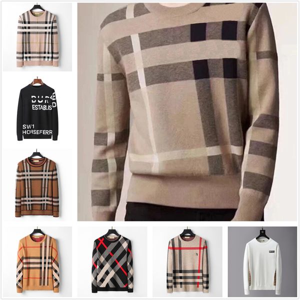 men's sweater plaid stripe brand designer fashion casual long sleeve luxury classic plaid crepe cotton plus size 3xl 2xl, White;black
men's sweater plaid stripe brand designer fashion casual long sleeve luxury classic plaid crepe cotton plus size 3xl 2xl, White;black