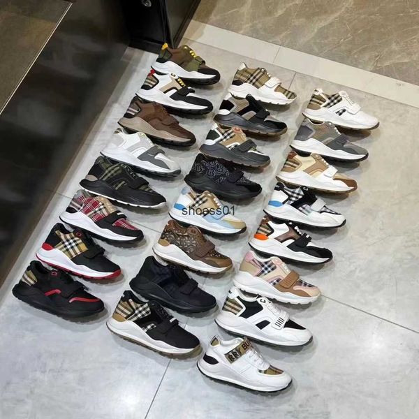 men's and women's shoes with thick soles raised plaid fabric color matching velcro burbreryity casual breathable versatile and fas, Black
men's and women's shoes with thick soles raised plaid fabric color matching velcro burbreryity casual breathable versatile and fas, Black