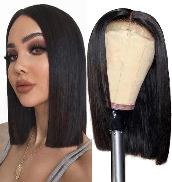 150 density straight hair 4x4 lace frontal wig 100 peruvian human hair wigs straight bob wigs gagaqueen8939193, Black;brown
150 density straight hair 4x4 lace frontal wig 100 peruvian human hair wigs straight bob wigs gagaqueen8939193, Black;brown