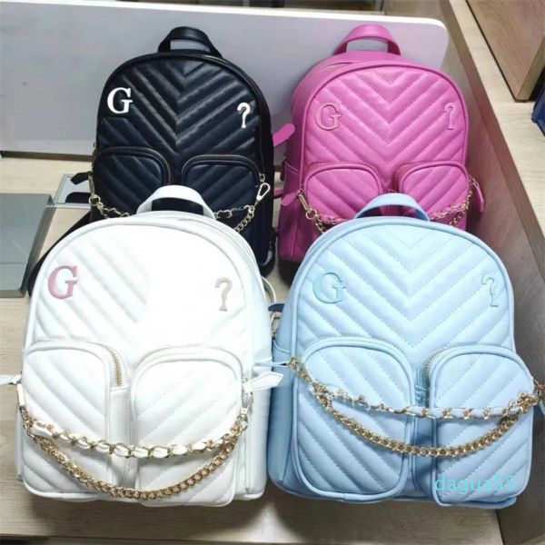 2023 new fashion solid color designer backpacks women fashion pendant chain diamond pattern letter backpack style women's
2023 new fashion solid color designer backpacks women fashion pendant chain diamond pattern letter backpack style women's