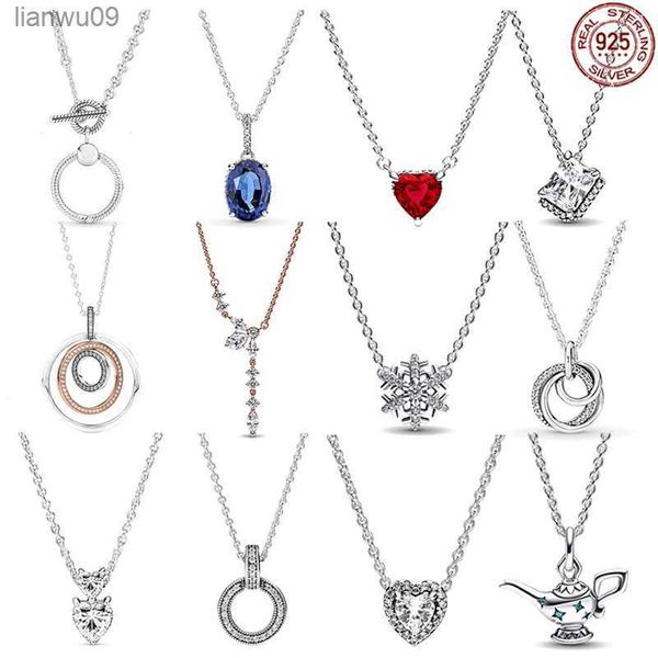 2023 new 925 sterling silver shiny round heart pendant necklace fits original pandora beads diy women's jewelry l230704
2023 new 925 sterling silver shiny round heart pendant necklace fits original pandora beads diy women's jewelry l230704