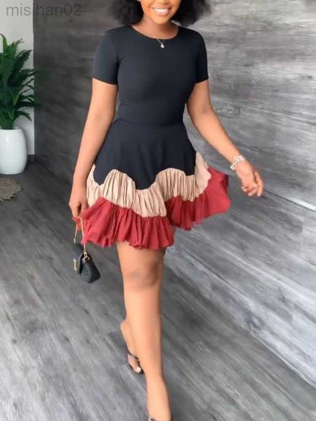 basic casual dresses plus size dresses women elegant party evening dresses short sleeve chic ruffled beach boho mini dress robe summer vesti, Black;gray
basic casual dresses plus size dresses women elegant party evening dresses short sleeve chic ruffled beach boho mini dress robe summer vesti, Black;gray