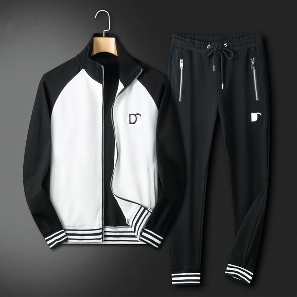 2023 designers men's tracksuits european station autumn casual sports suit men's fashion versatile splicing long-sleeve handsome y, Gray
2023 designers men's tracksuits european station autumn casual sports suit men's fashion versatile splicing long-sleeve handsome y, Gray