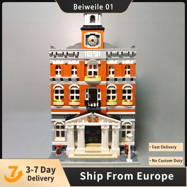 creator expert block series town hall building blocks 2766pcs bricks toys christmas gift 10224 model kit
creator expert block series town hall building blocks 2766pcs bricks toys christmas gift 10224 model kit
