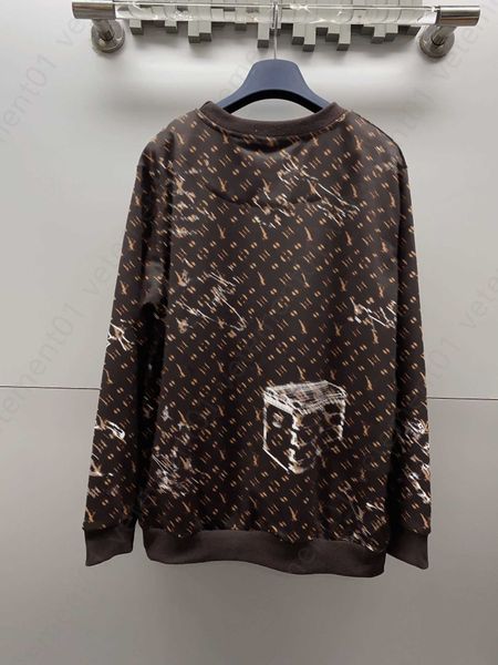mens women sweatshirts pullover sweater fashion monogram full printed threaded round neck full printed logo painting long sleeve sweatshirt, Black
mens women sweatshirts pullover sweater fashion monogram full printed threaded round neck full printed logo painting long sleeve sweatshirt, Black