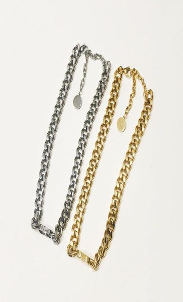 luxury designer jewelry women choker cuban chains necklaces with gold letter pendant and bracelets suits silver stainless steel ma6742334, Golden;silver
luxury designer jewelry women choker cuban chains necklaces with gold letter pendant and bracelets suits silver stainless steel ma6742334, Golden;silver