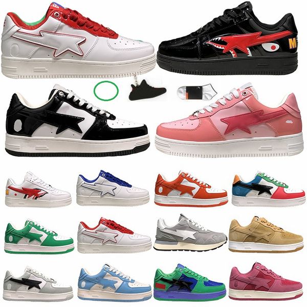 sta star designer shoes black white shark camo green navy oreo grey fog pink gym red unc patent leather suede mens womens sneakers luxury pl
sta star designer shoes black white shark camo green navy oreo grey fog pink gym red unc patent leather suede mens womens sneakers luxury pl