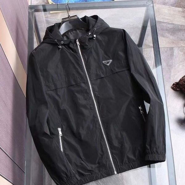 luxury brand mens jacket classic metal triangle coat fashion youth loose coat mens versatile windproof thin jacket casual fashion zipper jac, Black;brown
luxury brand mens jacket classic metal triangle coat fashion youth loose coat mens versatile windproof thin jacket casual fashion zipper jac, Black;brown