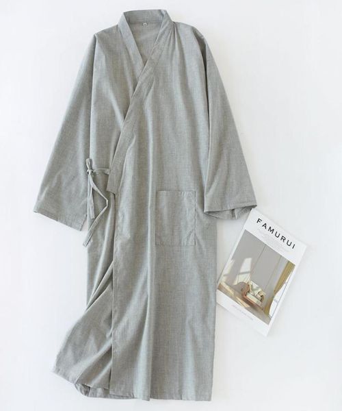 men039s sleepwear summer men robe gown solid cotton japan style kimono bathrobe gowns loose male nightgown casual sleep home cl3520962, Black;brown
men039s sleepwear summer men robe gown solid cotton japan style kimono bathrobe gowns loose male nightgown casual sleep home cl3520962, Black;brown