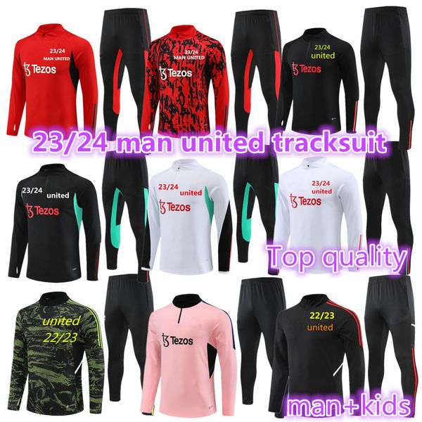 22 23 24 kids and united tracksuit new training suit 2023 2024 boys martial rashford football half zipper jacket manchesters sportswear chil, Black
22 23 24 kids and united tracksuit new training suit 2023 2024 boys martial rashford football half zipper jacket manchesters sportswear chil, Black