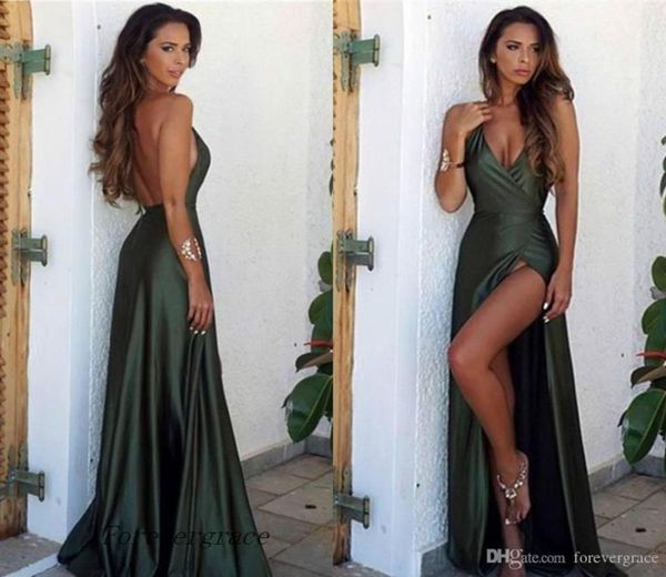 2019 simple hunter green front split evening dress v neck backless long formal celebrity summer party gown custom made plus 7258887, Black;red
2019 simple hunter green front split evening dress v neck backless long formal celebrity summer party gown custom made plus 7258887, Black;red