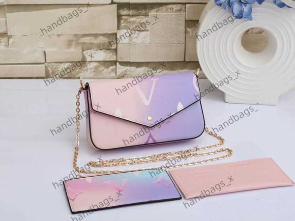 luxury card holder messengers bags felicie pochette sunrise pastel 3pcs set totes bag colorful women fashion designer shoulder purse on the
luxury card holder messengers bags felicie pochette sunrise pastel 3pcs set totes bag colorful women fashion designer shoulder purse on the