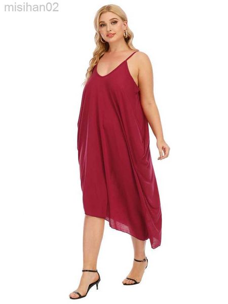basic casual dresses v-neck strap irregular loose double pocket women's dress plus size v neck dress boho dresses hkd230807, Black;gray
basic casual dresses v-neck strap irregular loose double pocket women's dress plus size v neck dress boho dresses hkd230807, Black;gray