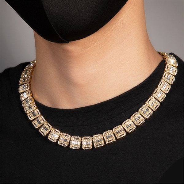 13mm punk jewelry designer necklace mens tennis necklaces for man woman party south american alloy 18k gold silver diamond hiphop chains cho, Black
13mm punk jewelry designer necklace mens tennis necklaces for man woman party south american alloy 18k gold silver diamond hiphop chains cho, Black